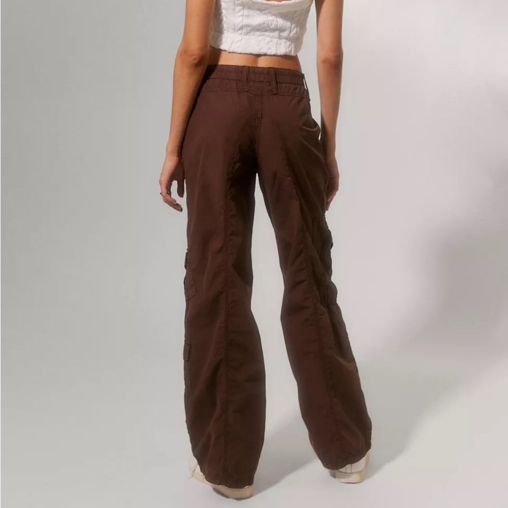Urban Outfitters BDG Y2K Low-Rise Cargo Pant Chocolate (BRAND NEW) - Picture 2 of 4